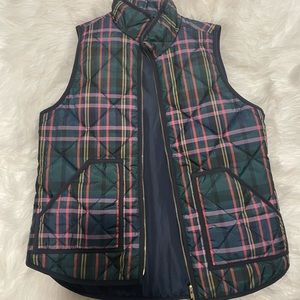 J Crew Excursion Vest in Signature Tartan Plaid
